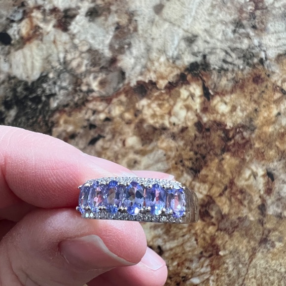 NEW Genuine Tanzanite Ring Size 7 - Picture 3 of 8